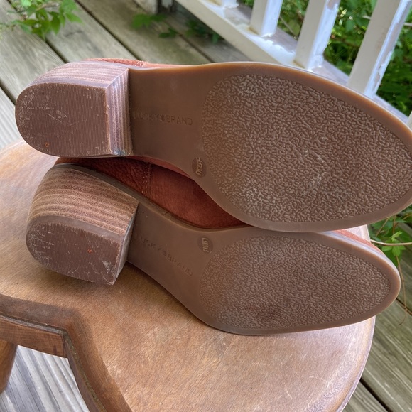 Lucky Brand Khoraa Boots Women's Size 6.5 - Toffee - Picture 9 of 11